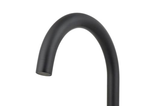 Смеситель для кухни Aquatek ВЕГА AQ1082MB на мойку черный - фото 3