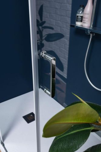 Душевая дверь Aquanet Cinetic AE12-N-80H190U-CT 80х190 стекло прозрачное профиль хром - фото 4