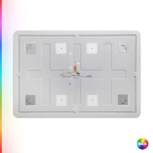 Зеркало с подсветкой Cezares CZR-SPC-MC-1000-800-RGB-TCH 100х80 подвесное - фото 4