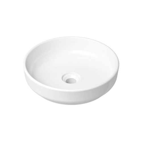 Раковина из сантехнического фарфора Lavinia Boho Bathroom Sink Slim 33311005 40х40 накладная цвет белый без отверстий под смеситель - фото 2