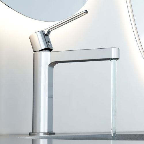 Смеситель Vincea Rondo VBF-1R1CH на раковину хром - фото 3