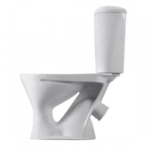 Унитаз-компакт напольный с бачком Santeri Версия 1P4015S0100BF белый с сиденьем каскадный смыв - фото 4
