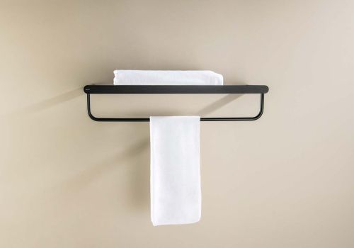 Полка в ванную комнату Aquatek ЛИРА AQ4415MB - фото 5