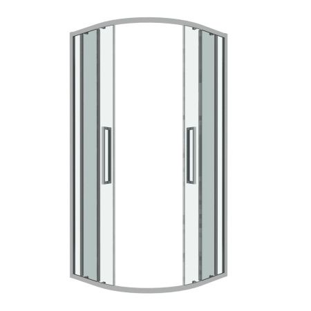 Душевой уголок Grossman Cosmo 301.K33.02.1010.10.00 100х100 стекло прозрачное профиль хром без поддона