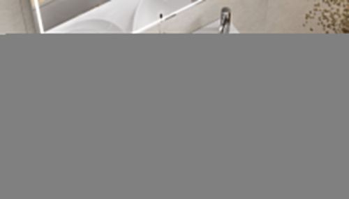 Раковина из искусственного камня Velvex OTTO rkOTT.100-81 100х50 встраиваемая цвет белый 2 отверстия под смеситель - фото 4