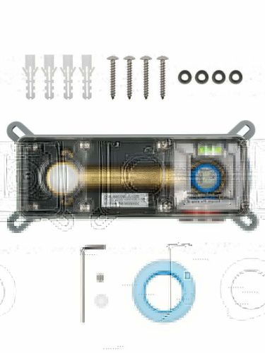 Смеситель для раковины Wonzon & Woghand Frame WW-88869010-CR встраиваемый в стену хром - фото 5