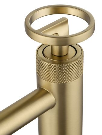 Смеситель Wonzon & Woghand WW-H1065-BG на раковину золото