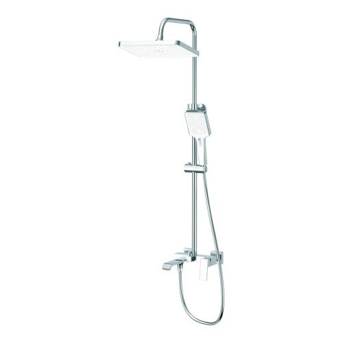 Душевая стойка Haiba HB24575 настенная цвет хром - фото 2