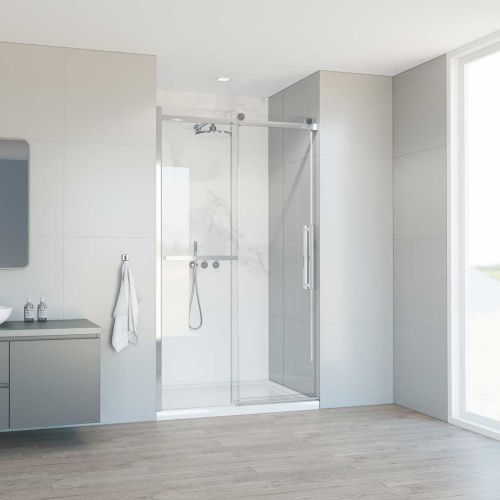 Душевая дверь Vincea Como Soft VDS-1CS130CL 130х195 стекло прозрачное профиль хром