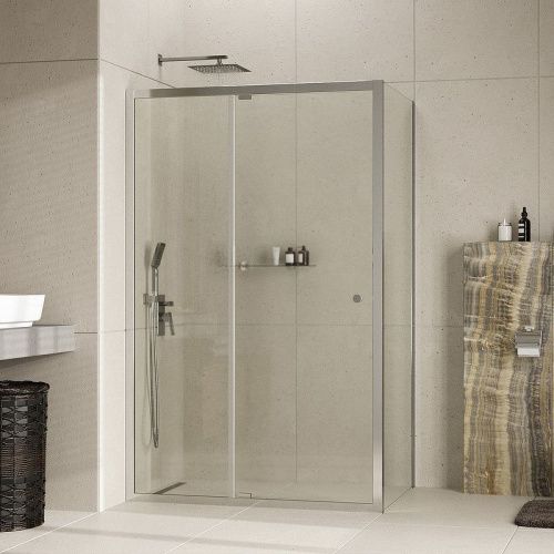 Душевой уголок Wasserkraft Aula 11P 11P17 100х80 стекло прозрачное профиль хром без поддона - фото 3