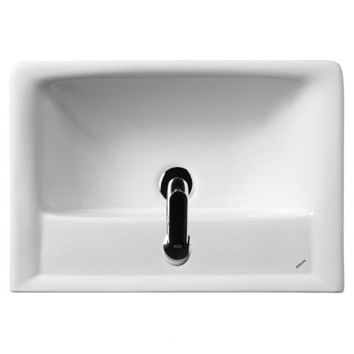 Раковина из сантехнического фарфора Santek Тигода WH302127 60х40 накладная цвет белый - фото 3
