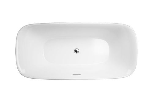 Ванна акриловая BelBagno BB400-1700-800 170х80 отдельностоящая овальная с ножками - фото 2