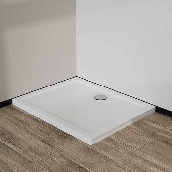 Душевой поддон акриловый Vincea H50 VST-5AR-8012 120х80 белый с каркасом