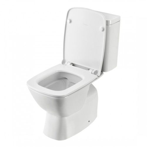 Унитаз-компакт напольный с бачком Santek Нео 1WH302418 белый с сиденьем микролифт безободковый каскадный смыв - фото 5