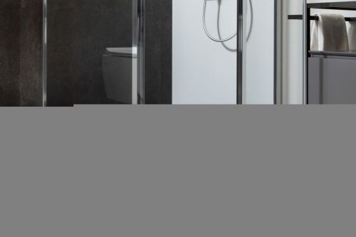 Душевой поддон из искусственного камня Allen Brau Priority 8.31001-AM 90х80 черный без каркаса - фото 5