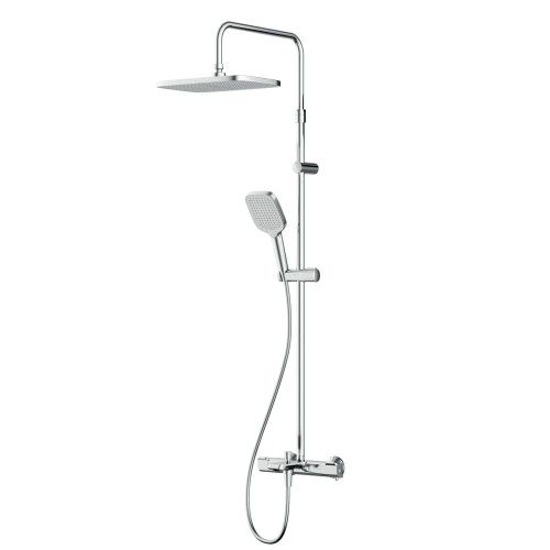 Душевая стойка Am.Pm Func F078F500 настенная цвет хром с термостатом - фото 2