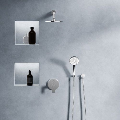 Душевая система Damixa Apollo 947520000 встраиваемая в стену цвет хром - фото 3