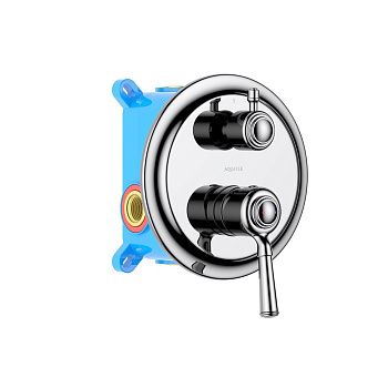 Смеситель для ванны Aquatek КЛАССИК AQ1546CR встраиваемый в стену хром