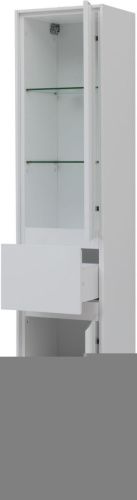 Шкаф-пенал Aquanet Милан 00339957 40х180 подвесной цвет белый - фото 2