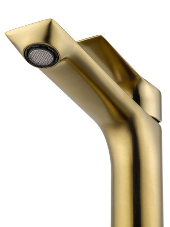 Смеситель для раковины Wonzon & Woghand Brilliant WW-88019079-BG на столешницу золото