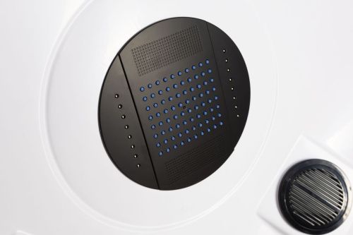 Душевая кабина Niagara Premium 69020134GDBLACK 100х100 трапеция с крышей ориентация универсальная - фото 5