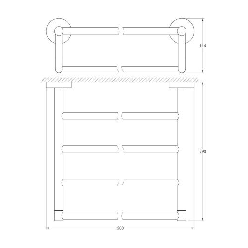 Полка в ванную комнату Artwelle Harmonie HAR 032 - фото 2