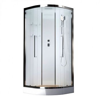 Душевая кабина Acquazzone Bogema 100 100х100 четверть круга с крышей ориентация универсальная