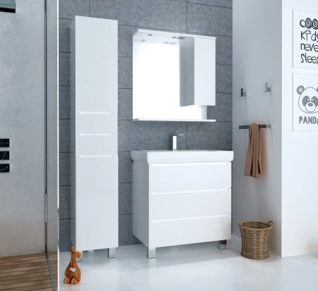 Тумба под раковину 1MarKa Кода У57593 80х50 цвет белый