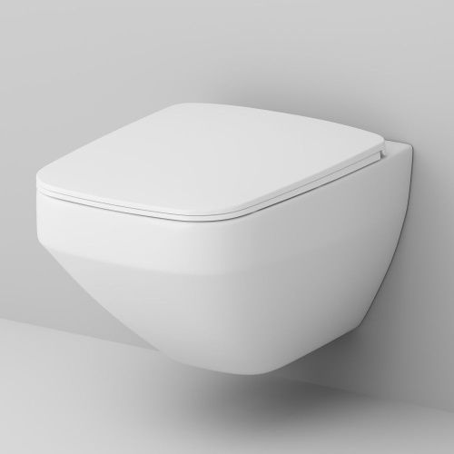 Унитаз подвесной Am.Pm Inspire V2.0 C50A1700SC белый с сиденьем микролифт безободковый каскадный смыв - фото 5