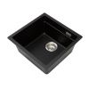 Кухонная мойка Grandex Aqua 500104 45х45 цвет черный поверхность матовая
