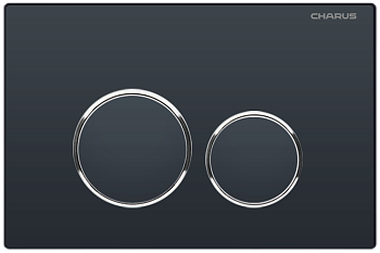 Клавиша смыва механическая CHARUS Spazio FP.330.DW.01 цвет черный