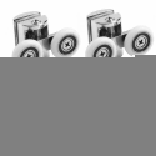 Душевая дверь Orange E02-130TCR 131х190 стекло прозрачное профиль хром глянцевый - фото 4