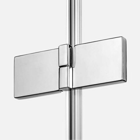 Душевая дверь New Trendy AVEXA EXK-1453 140х200 стекло прозрачное профиль хром