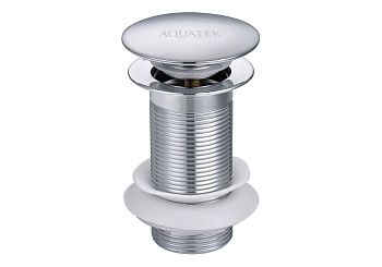 Донный клапан Aquatek AQ6000CR хром