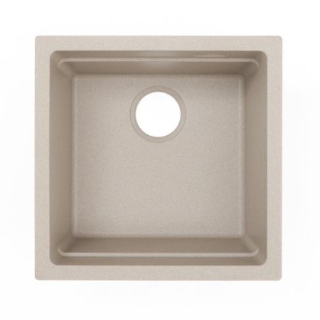 Кухонная мойка Grandex Aqua 500103 45х45 цвет бежевый поверхность матовая