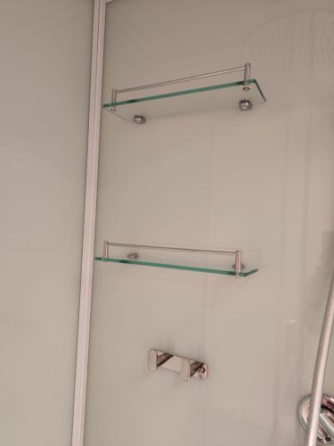 Душевая кабина Frank 420420 120х120 четверть круга с крышей ориентация универсальная - фото 3