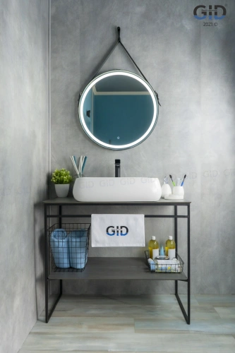 Раковина керамическая Gid Geométrico 51134 60х40 накладная цвет белый без отверстий под смеситель - фото 4