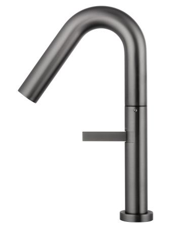 Смеситель для раковины Wonzon & Woghand WW-6068-BGG на столешницу серый