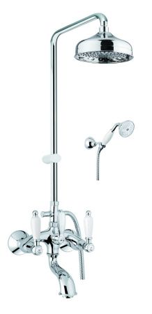 Душевая стойка Fiore 02CR0615 настенная цвет хром