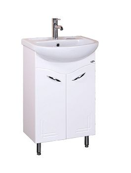 Тумба под раковину Onika Лада 105002 50х30 напольная цвет белый