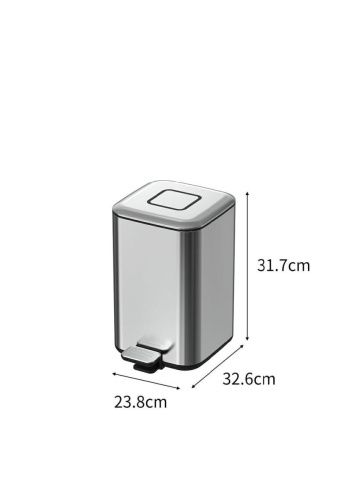 Ведро мусорное Boheme Q 10948-GM - фото 2