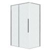 Душевой уголок Grossman Galaxy 120.K33.01.1010.10.02 100х100 стекло шиншилла профиль хром без поддона