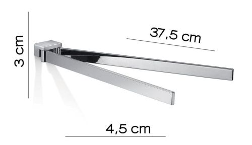 Полотенцедержатель Gedy Lanzarote A323(13) - фото 2