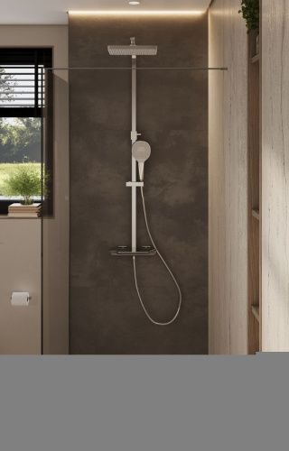 Душевой поддон из искусственного камня Allen Brau Infinity 8.21005-PWM 140х90 зеленый без каркаса - фото 5