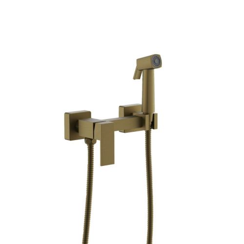 Гигиенический душ со смесителем Belz B806 B55806-5 золото - фото 2