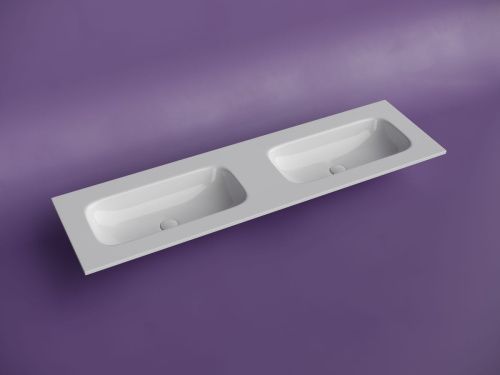 Раковина из сантехнического фарфора Ceramica Nova GRACE CN7023wx 160х50 накладная цвет белый - фото 2