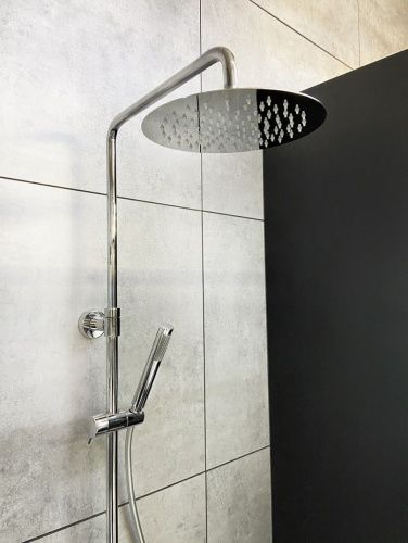 Душевая стойка AltroBagno Costanza AltroBagnoCostanza030412Cr настенная цвет хром - фото 5