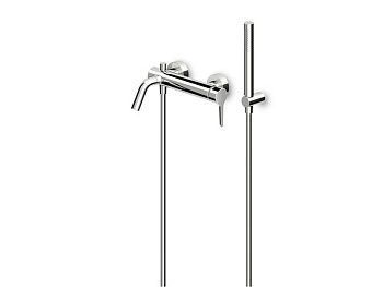 Смеситель для ванны ZUCCHETTI ZMM521 настенный хром