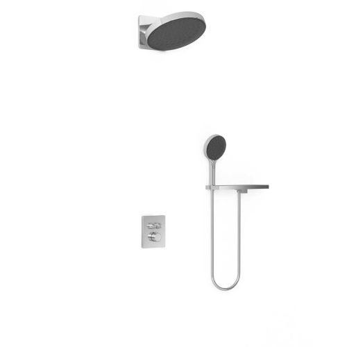 Душевая система Vincea Inspire VSFW-3I21MT3RCH встраиваемая в стену цвет хром с термостатом - фото 2