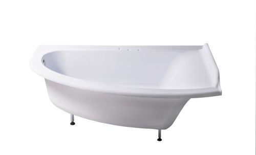 Ванна из литьевго мрамора Astra-Form Анастасия 01010024 180х125 угловая асимметричная с ножками - фото 3